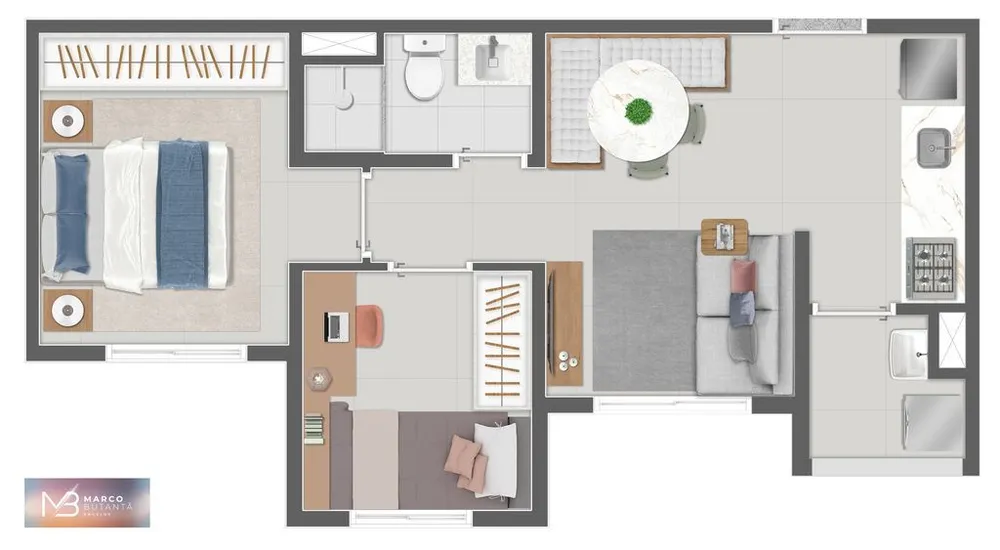 Apartamento, 1 quarto, 30 m² - Foto 10