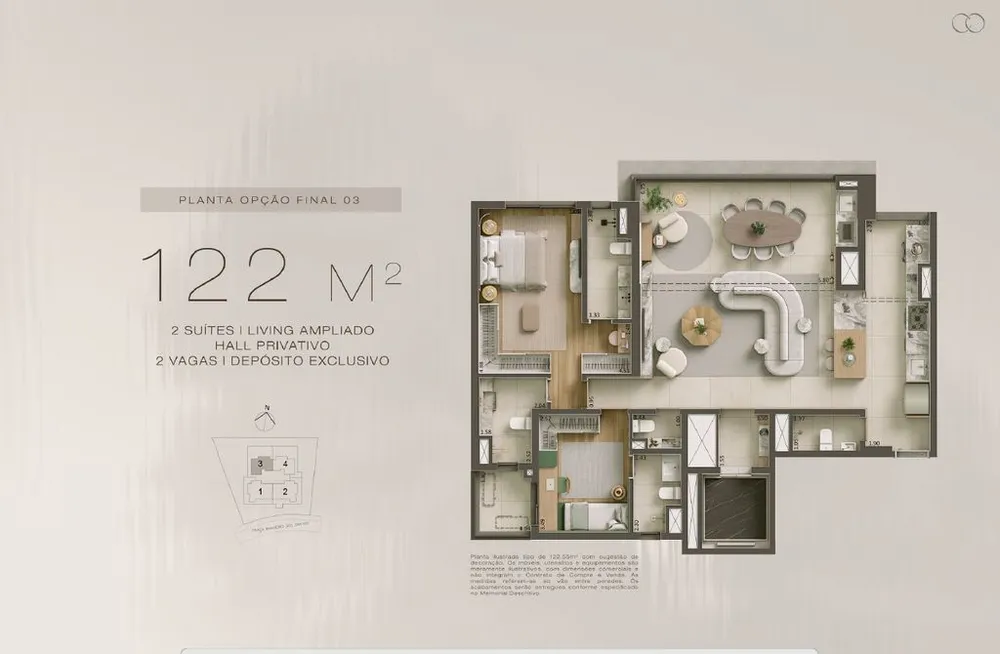 Apartamento, 4 quartos, 273 m² - Foto 3