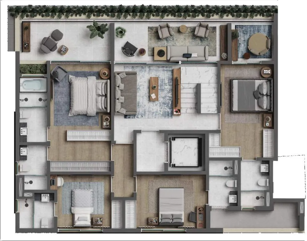 Apartamento, 3 quartos, 175 m² - Foto 26