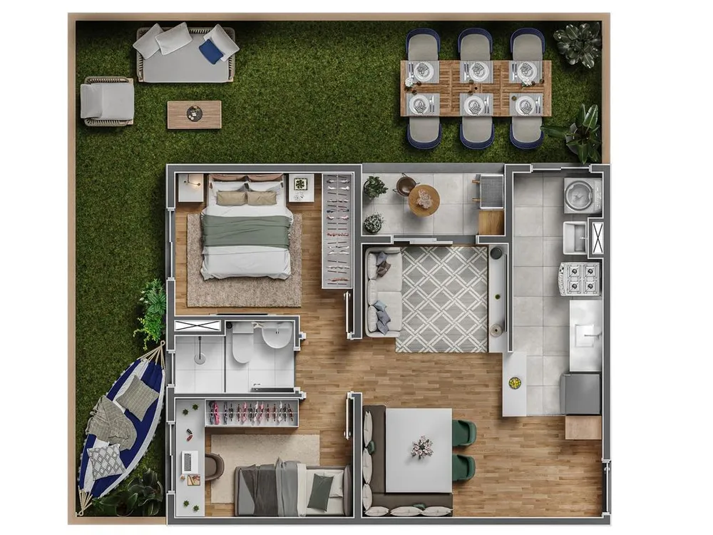 Apartamento, 2 quartos, 44 m² - Foto 12
