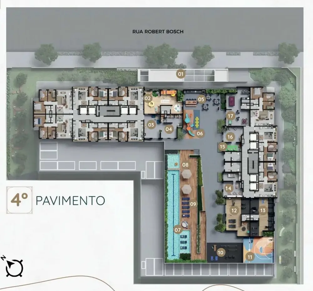 Apartamento, 2 quartos, 45 m² - Foto 9