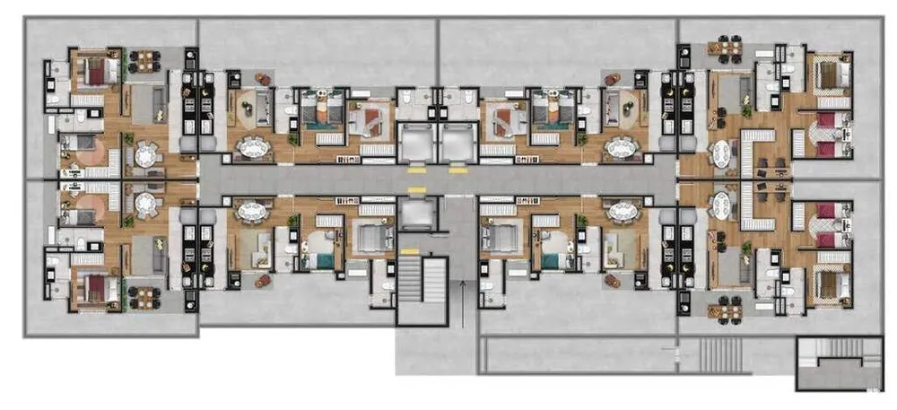 Apartamento, 3 quartos, 66 m² - Foto 6