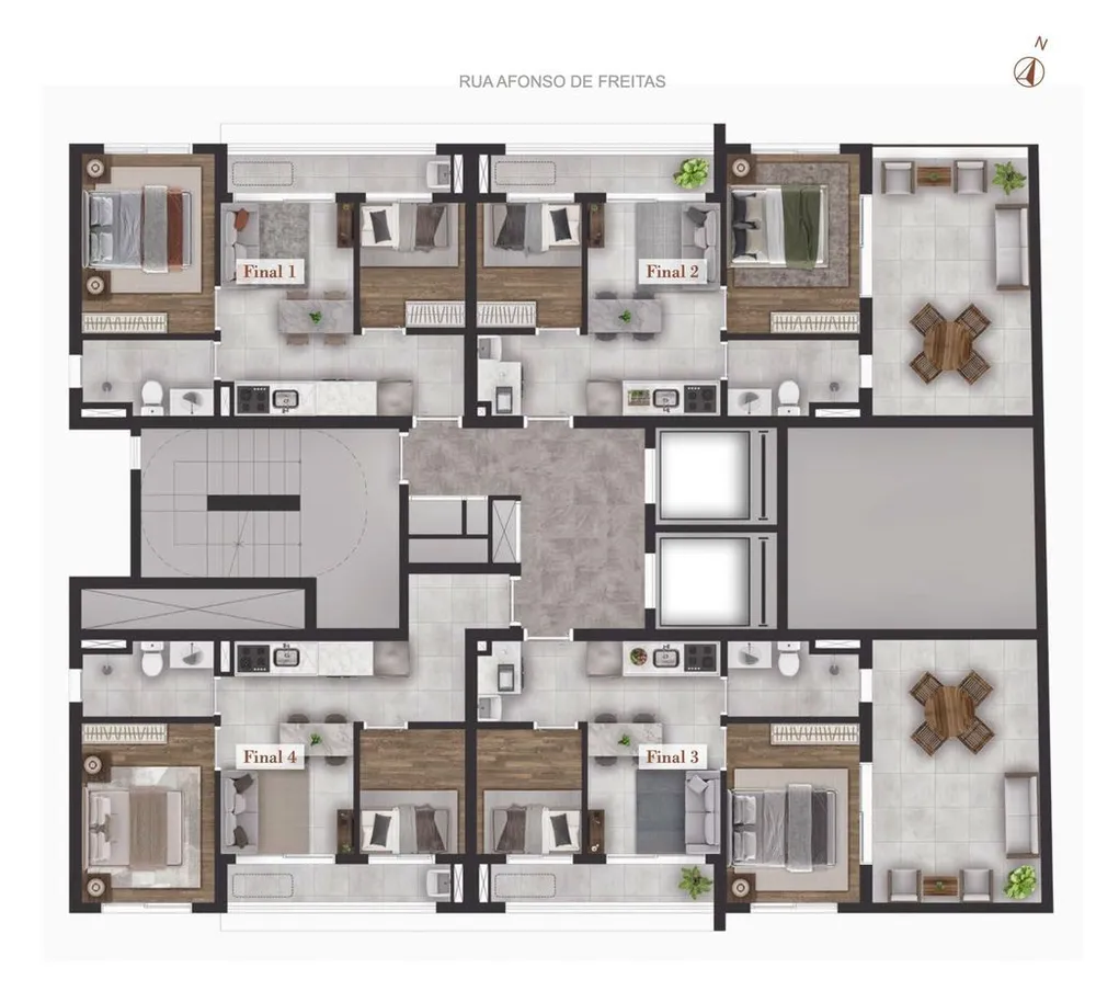 Apartamento, 2 quartos, 39 m² - Foto 7
