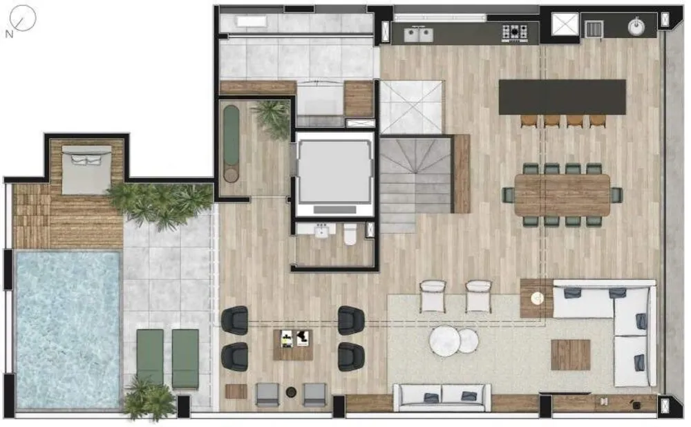 Apartamento, 2 quartos, 144 m² - Foto 5
