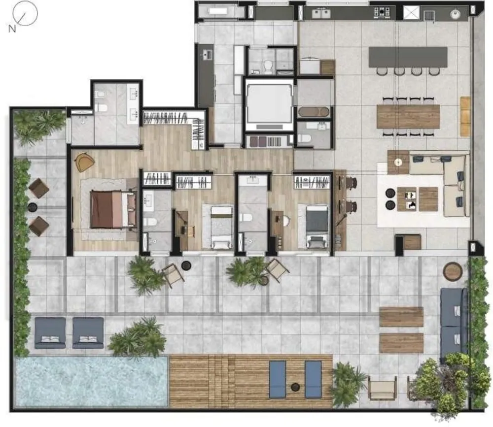 Apartamento, 2 quartos, 144 m² - Foto 25