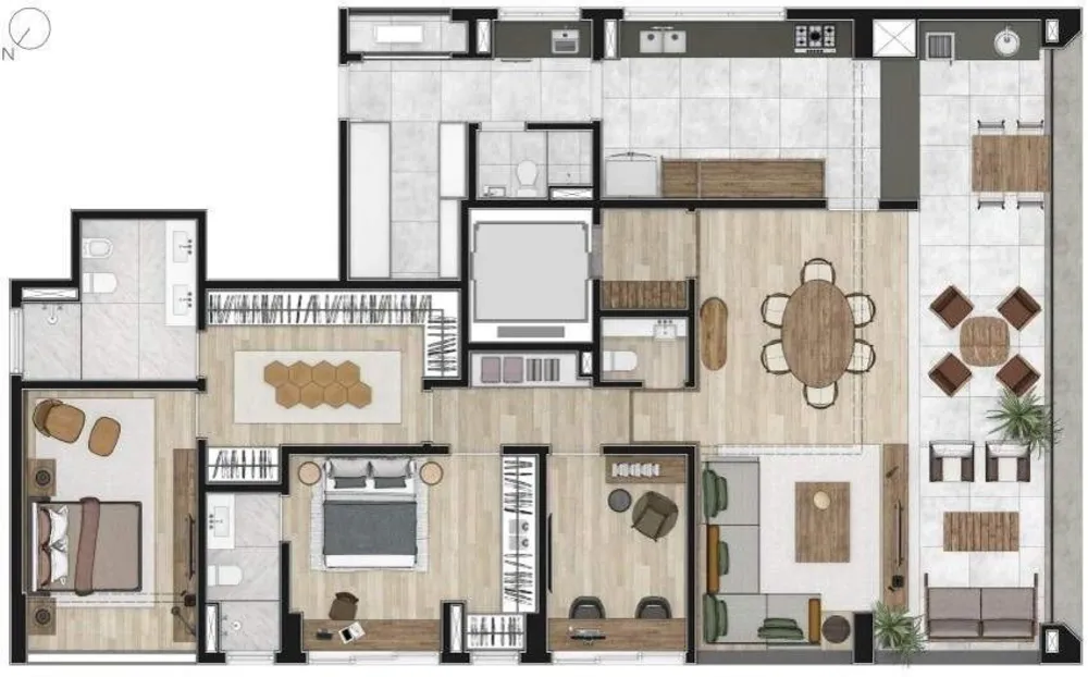 Apartamento, 2 quartos, 144 m² - Foto 27