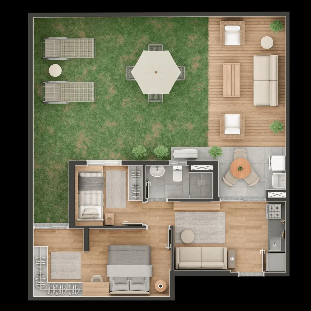Kitnet-Studio, 26 m² - Foto 9