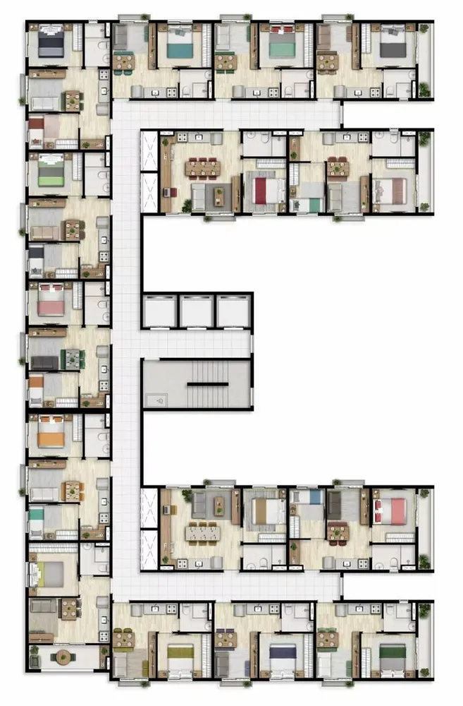 Apartamento, 2 quartos, 34 m² - Foto 8