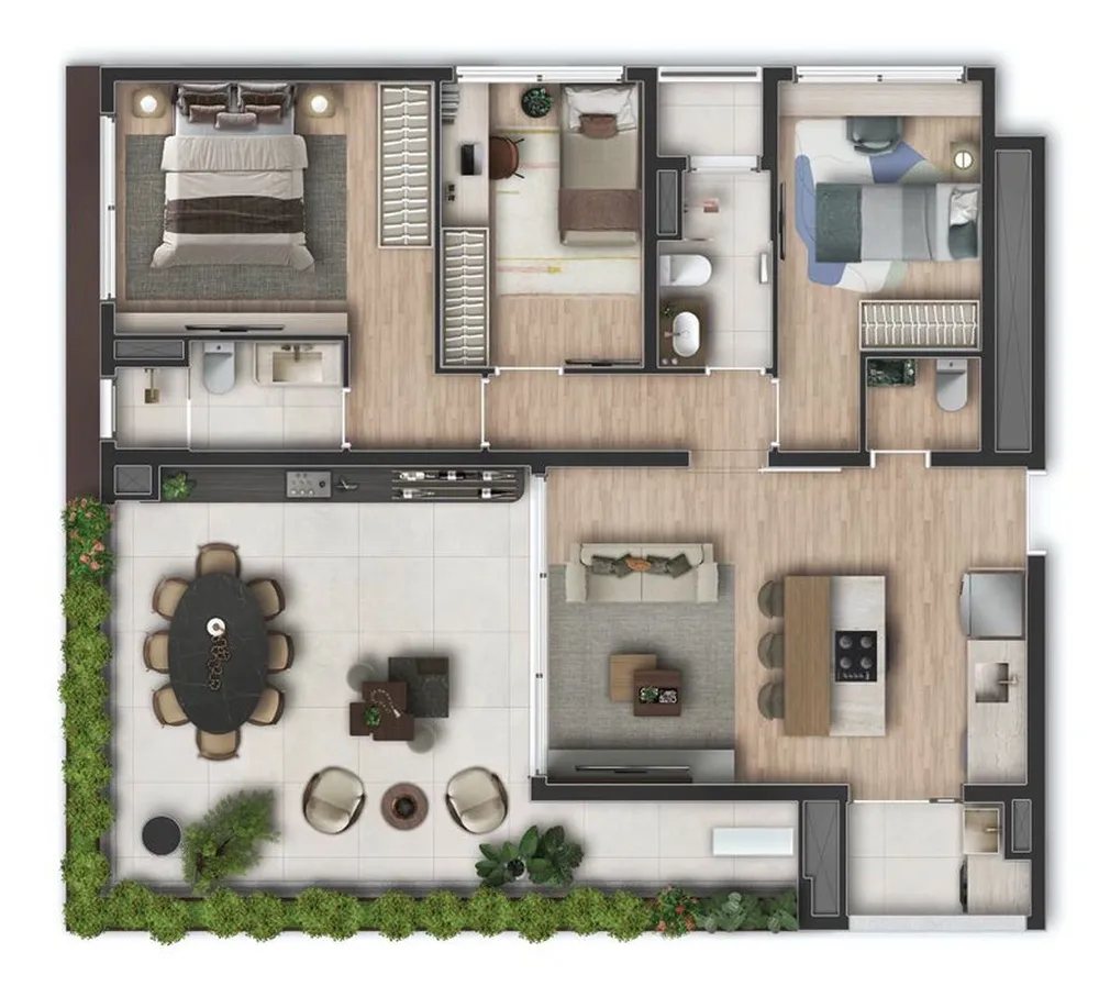 Apartamento, 2 quartos, 65 m² - Foto 4