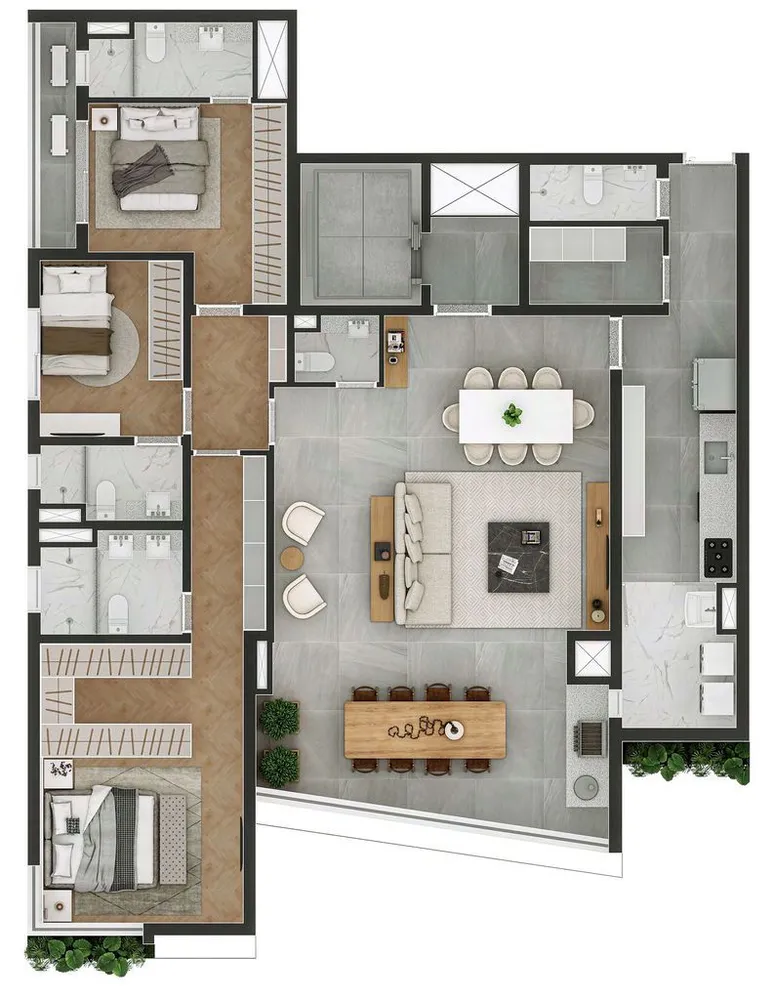 Apartamento, 4 quartos, 240 m² - Foto 4
