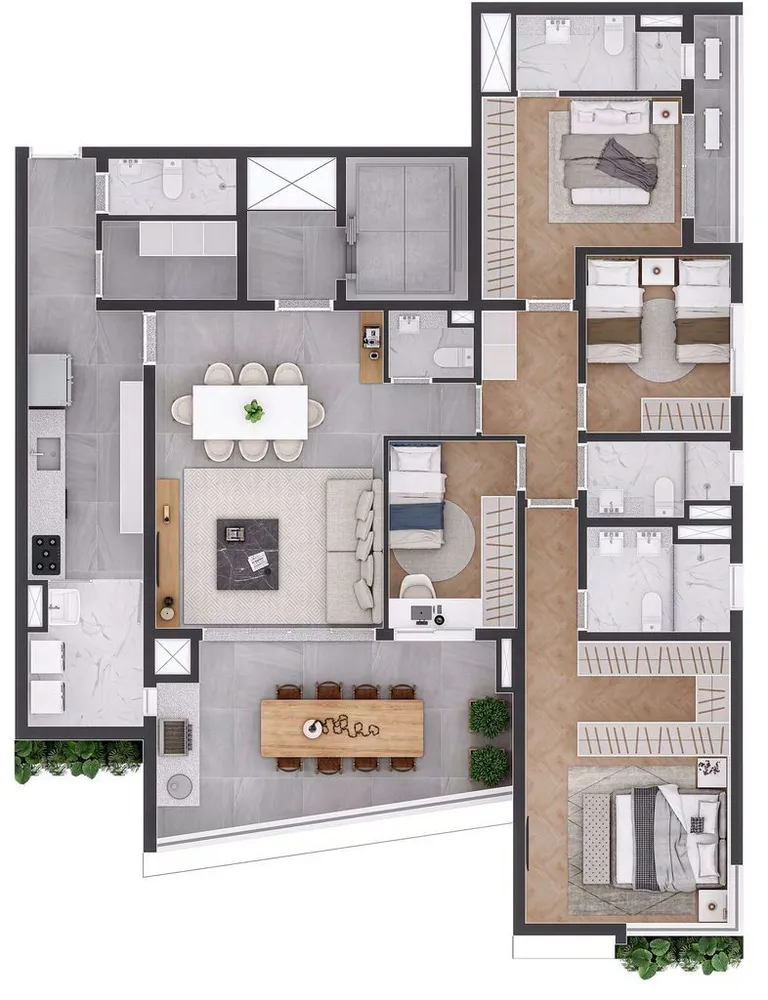 Apartamento, 4 quartos, 240 m² - Foto 6