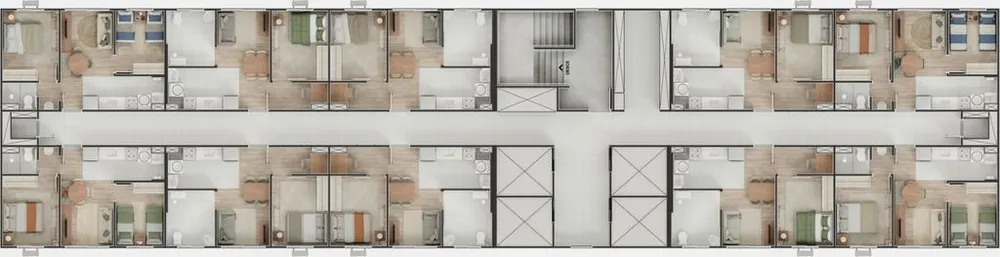 Apartamento, 2 quartos, 36 m² - Foto 10