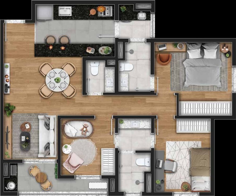 Apartamento, 2 quartos, 66 m² - Foto 15