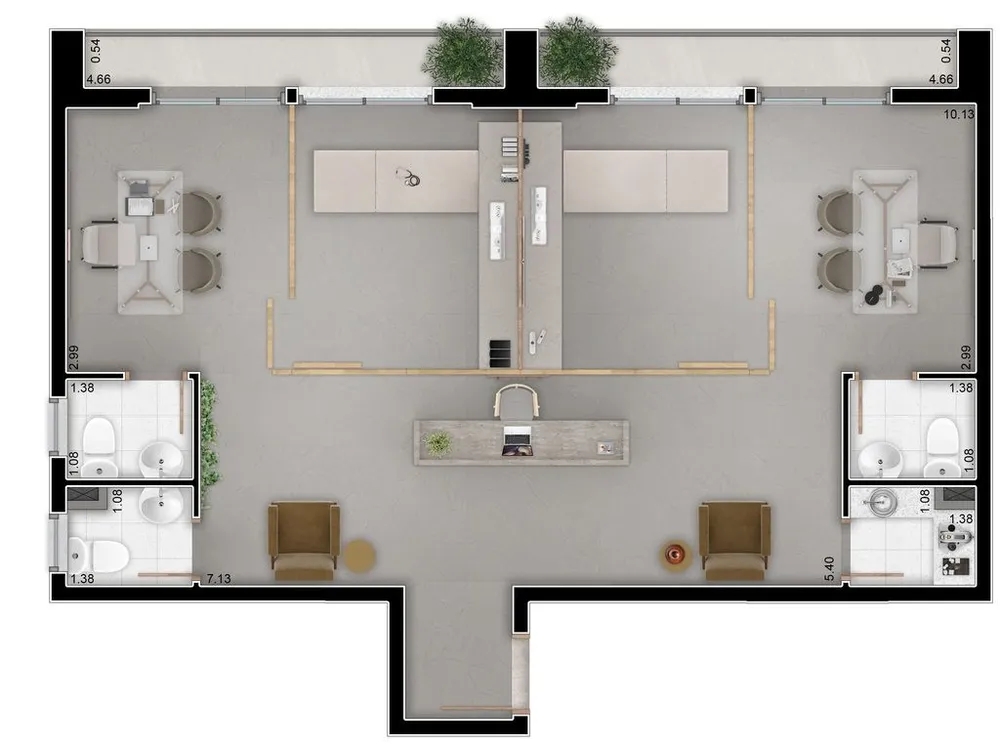 Sala-Conjunto, 32 m² - Foto 7