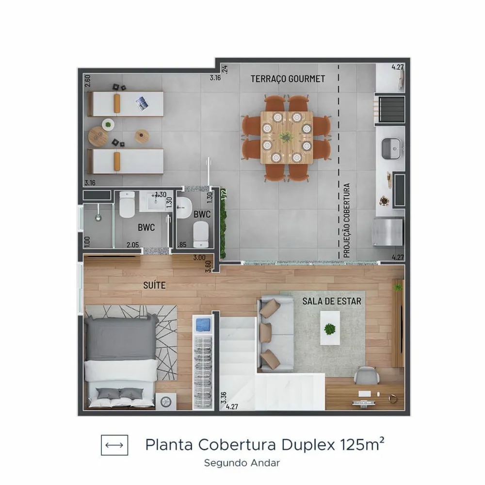 Apartamento, 2 quartos, 64 m² - Foto 4
