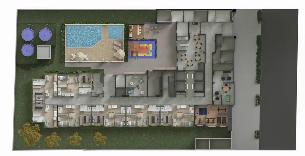 Apartamento, 2 quartos, 33 m² - Foto 9