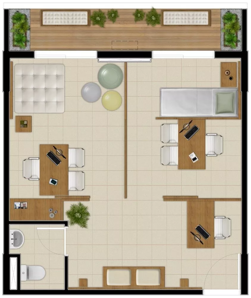 Sala-Conjunto, 37 m² - Foto 25