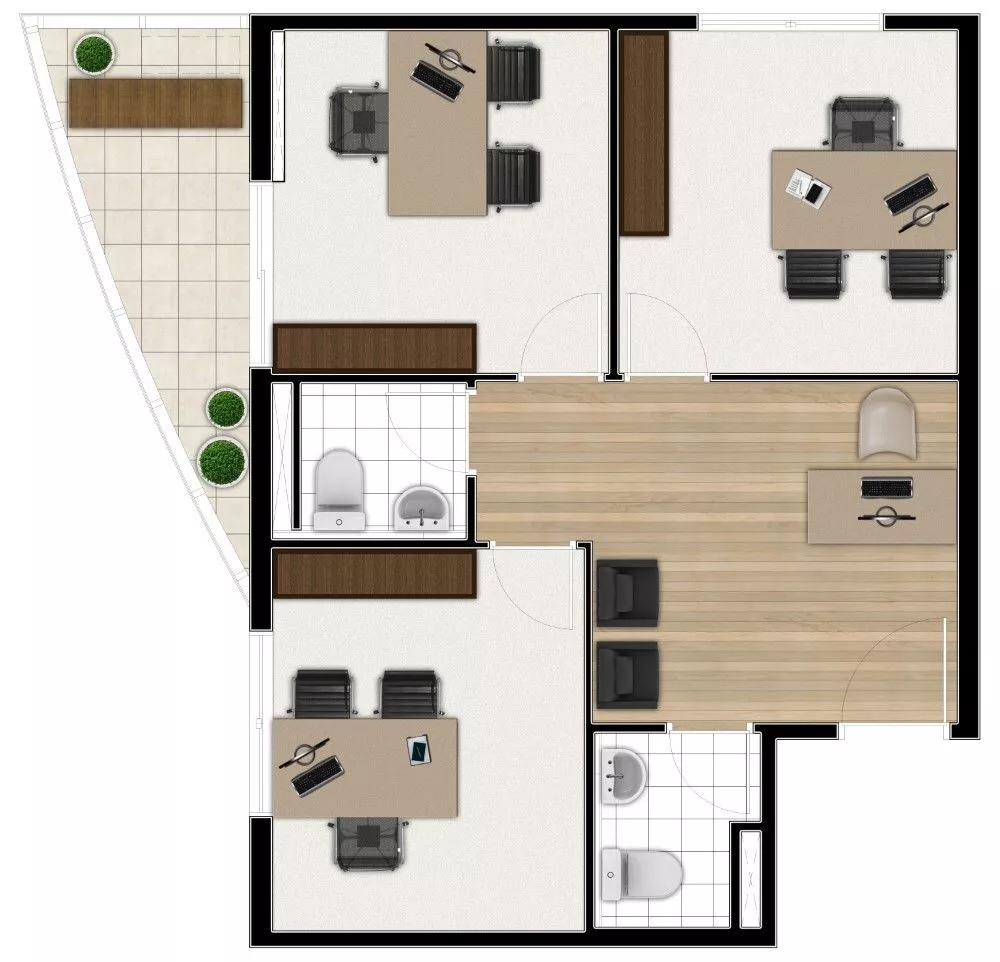 Sala-Conjunto, 37 m² - Foto 26