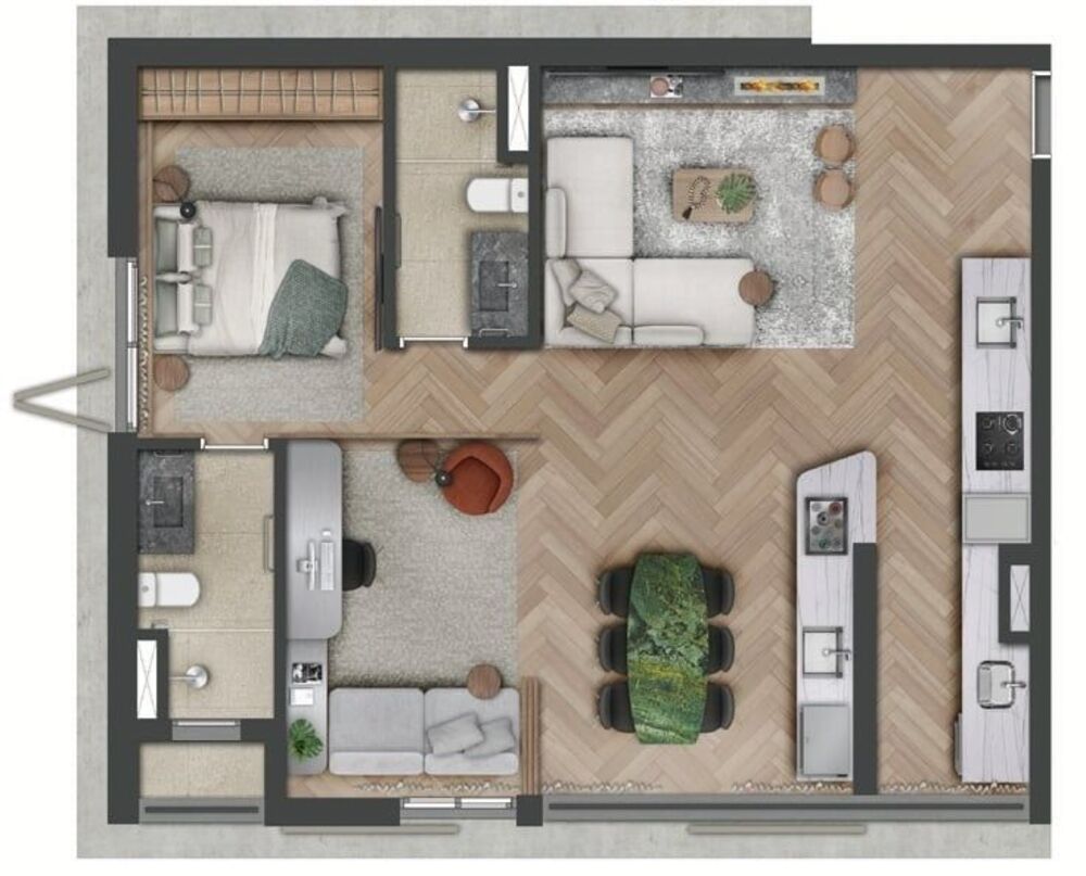 Cobertura, 3 quartos, 167 m² - Foto 8
