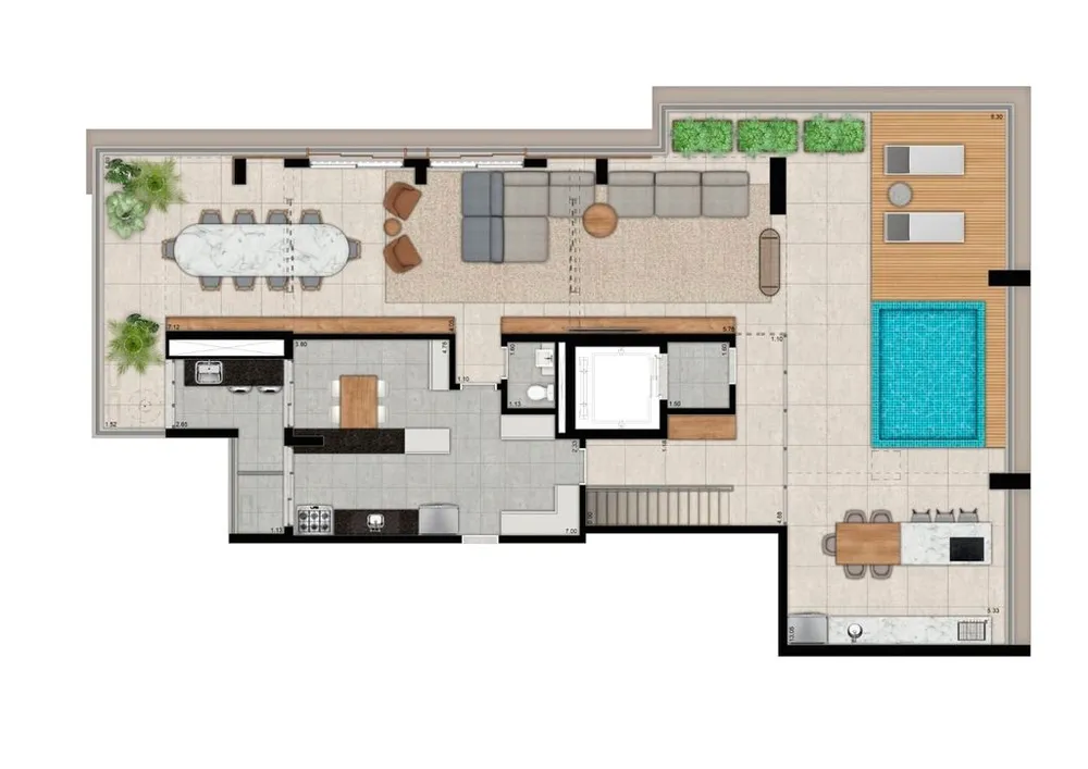 Apartamento, 4 quartos, 206 m² - Foto 20