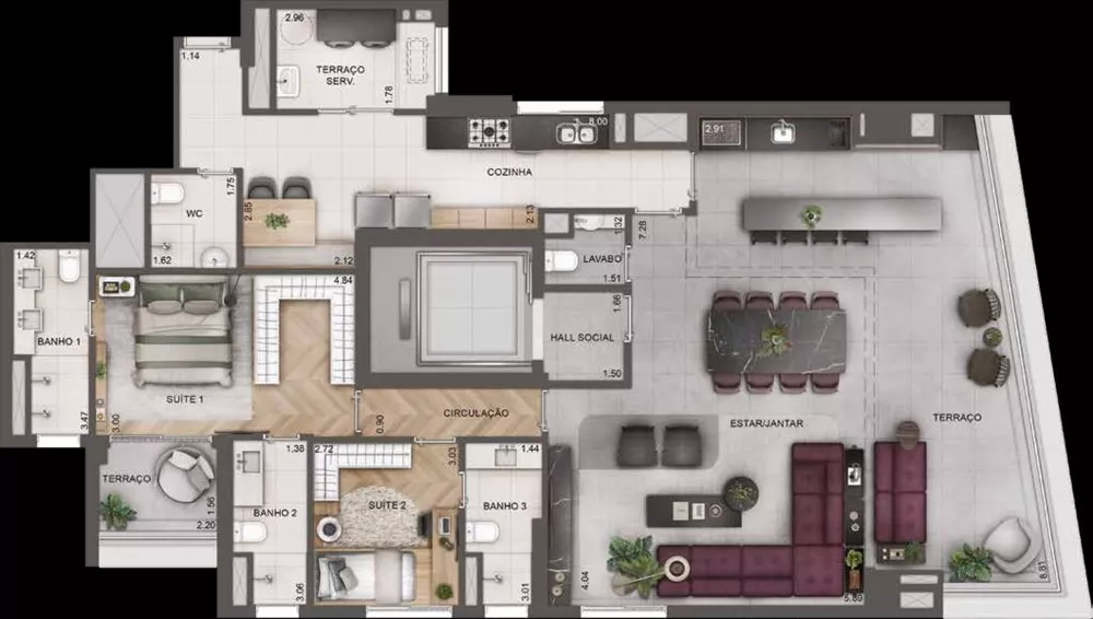 Apartamento, 2 quartos, 108 m² - Foto 10