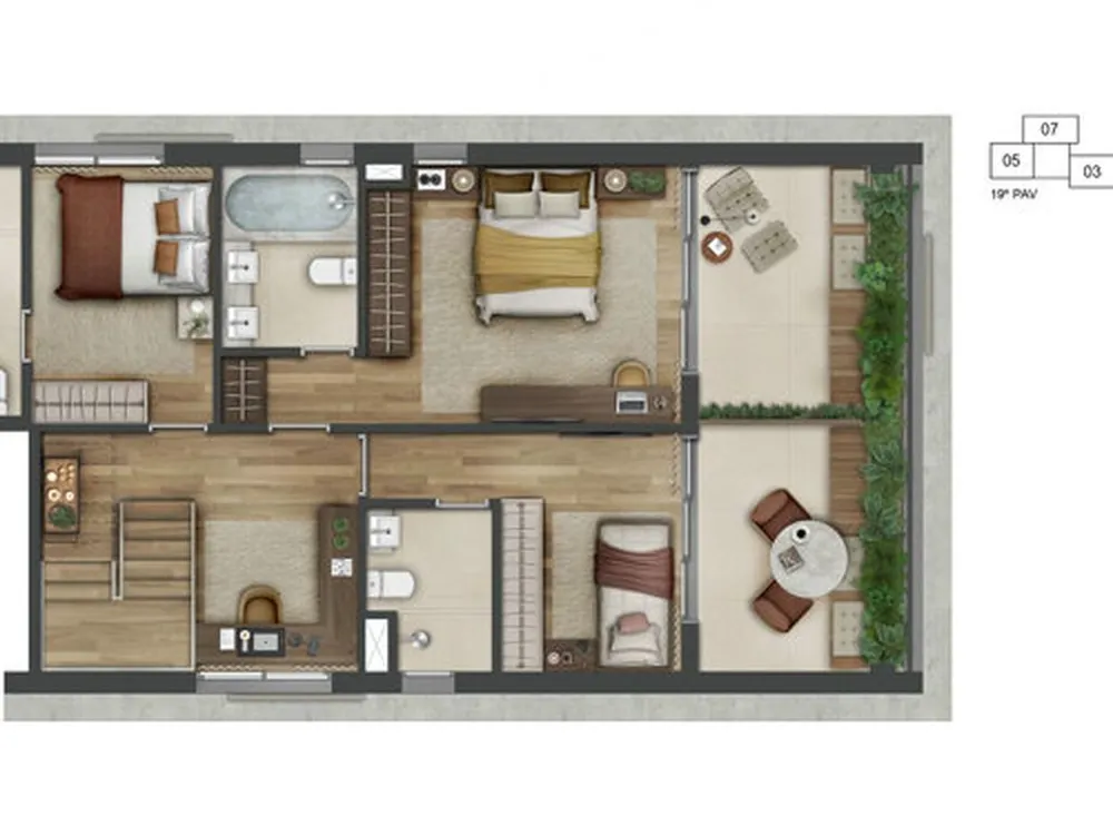 Apartamento, 2 quartos, 71 m² - Foto 7