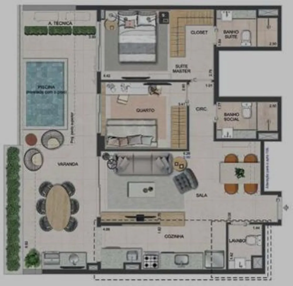 Apartamento, 3 quartos, 134 m² - Foto 5
