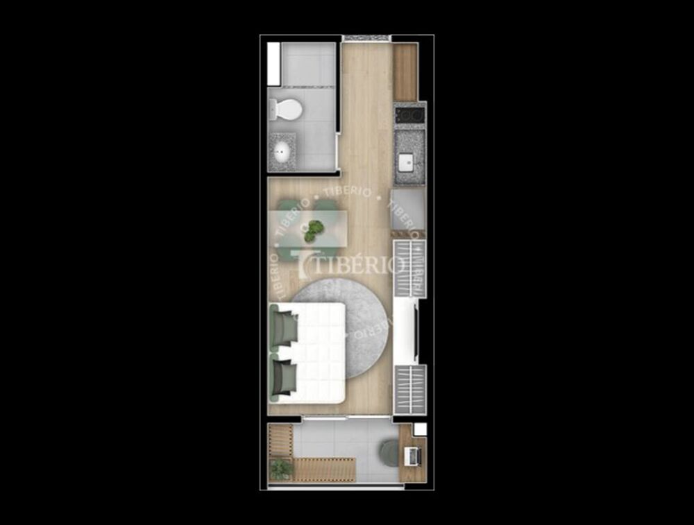Kitnet e Studio à venda com 1 quarto, 43m² - Foto 12