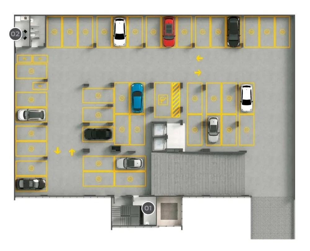 Apartamento, 2 quartos, 53 m² - Foto 2