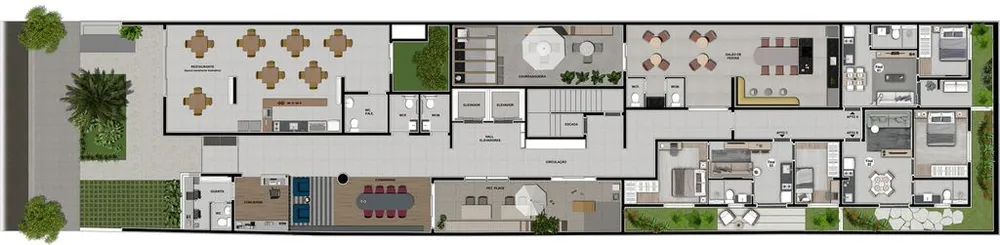 Loja-Salão, 90 m² - Foto 1