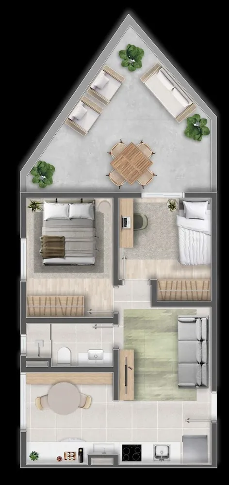 Apartamento, 2 quartos, 41 m² - Foto 7