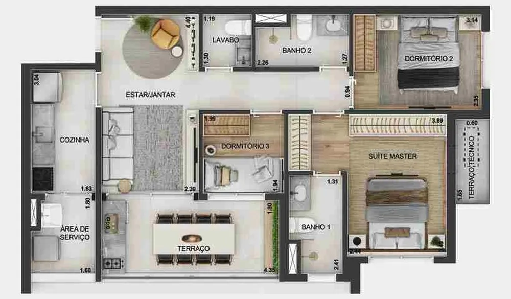 Kitnet-Studio, 22 m² - Foto 4