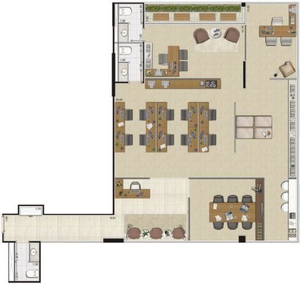 Sala-Conjunto, 49 m² - Foto 10