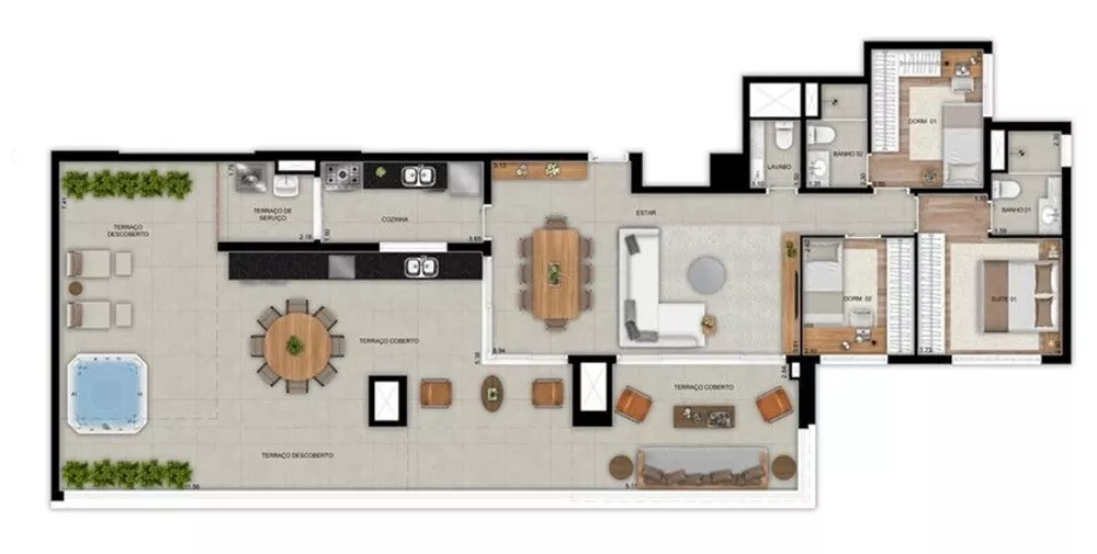 Apartamento, 2 quartos, 75 m² - Foto 9
