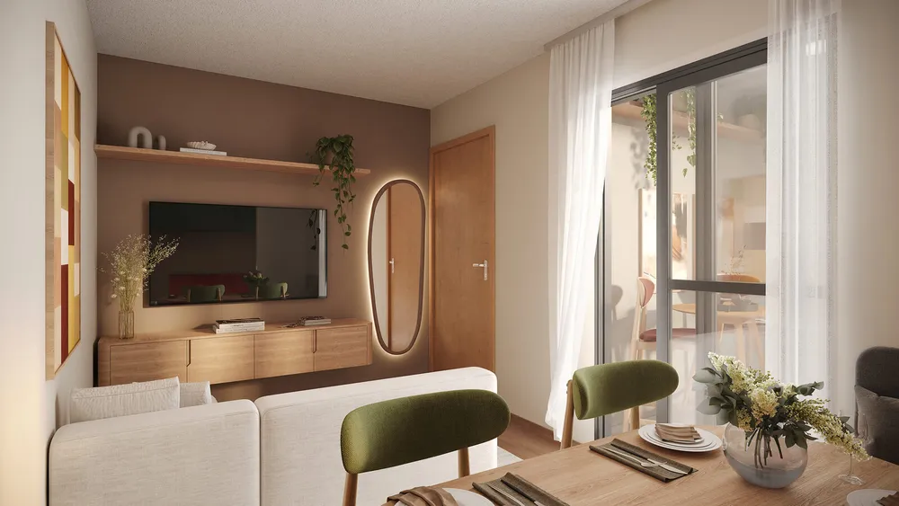 Apartamento, 2 quartos, 58 m² - Foto 3