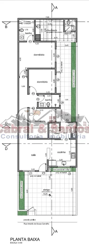 Casa, 3 quartos, 90 m² - Foto 12