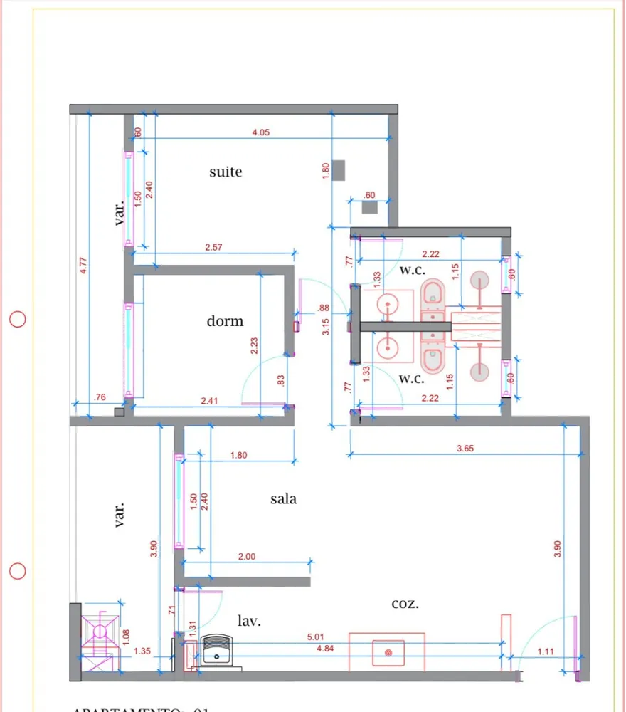 Apartamento, 2 quartos, 57 m² - Foto 12