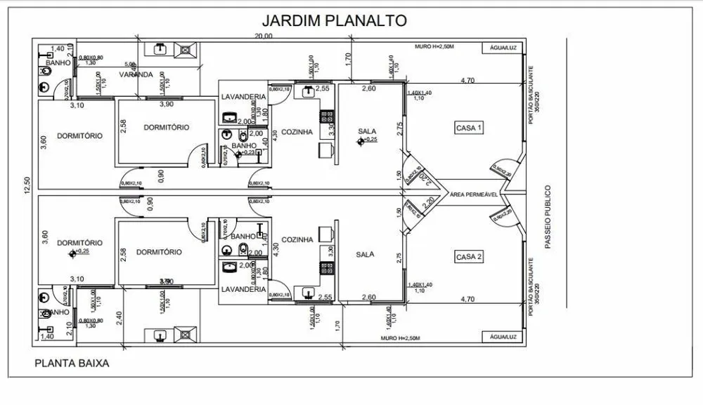 Casa, 2 quartos, 80 m² - Foto 3