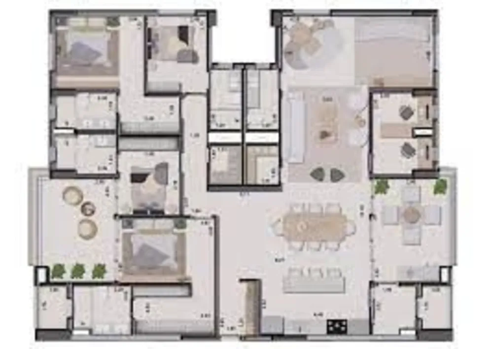 Apartamento, 4 quartos, 219 m² - Foto 3