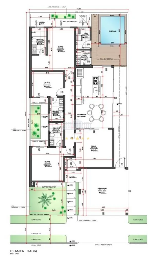Casa de Condomínio, 3 quartos - Foto 1