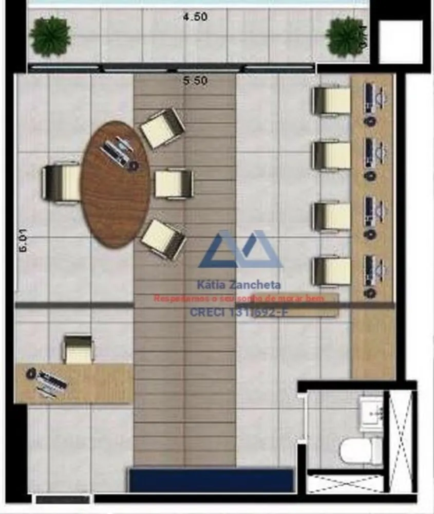 Sala-Conjunto, 36 m² - Foto 1