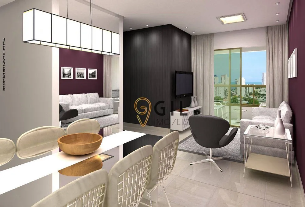 Apartamento, 2 quartos, 54 m² - Foto 2