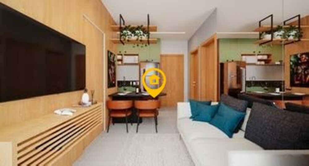 Apartamento, 1 quarto, 38 m² - Foto 3