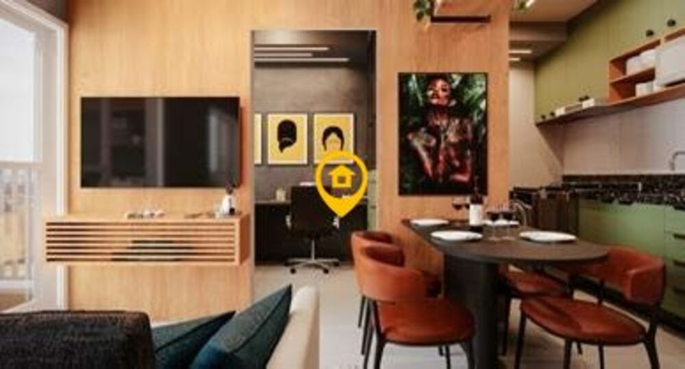 Apartamento, 1 quarto, 38 m² - Foto 2