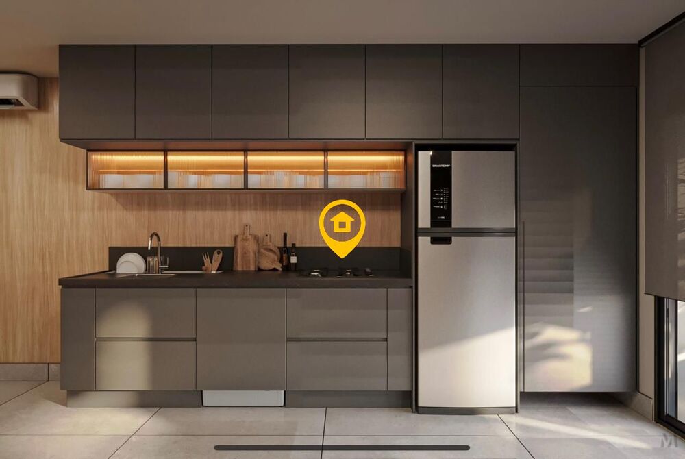 Apartamento à venda com 1 quarto, 73m² - Foto 2