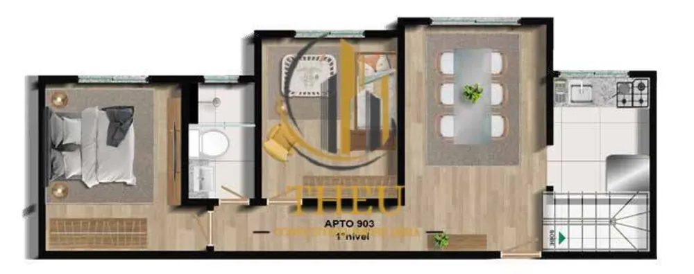 Cobertura, 112 m² - Foto 3