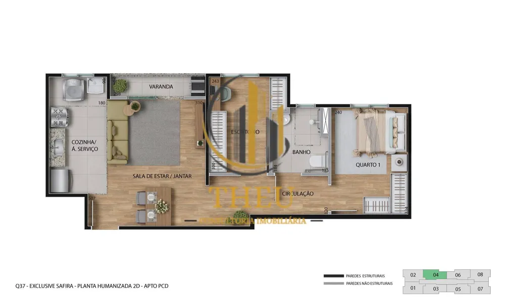 Cobertura, 2 quartos, 100 m² - Foto 4