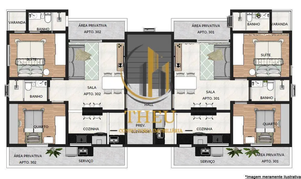 Apartamento, 2 quartos, 80 m² - Foto 4