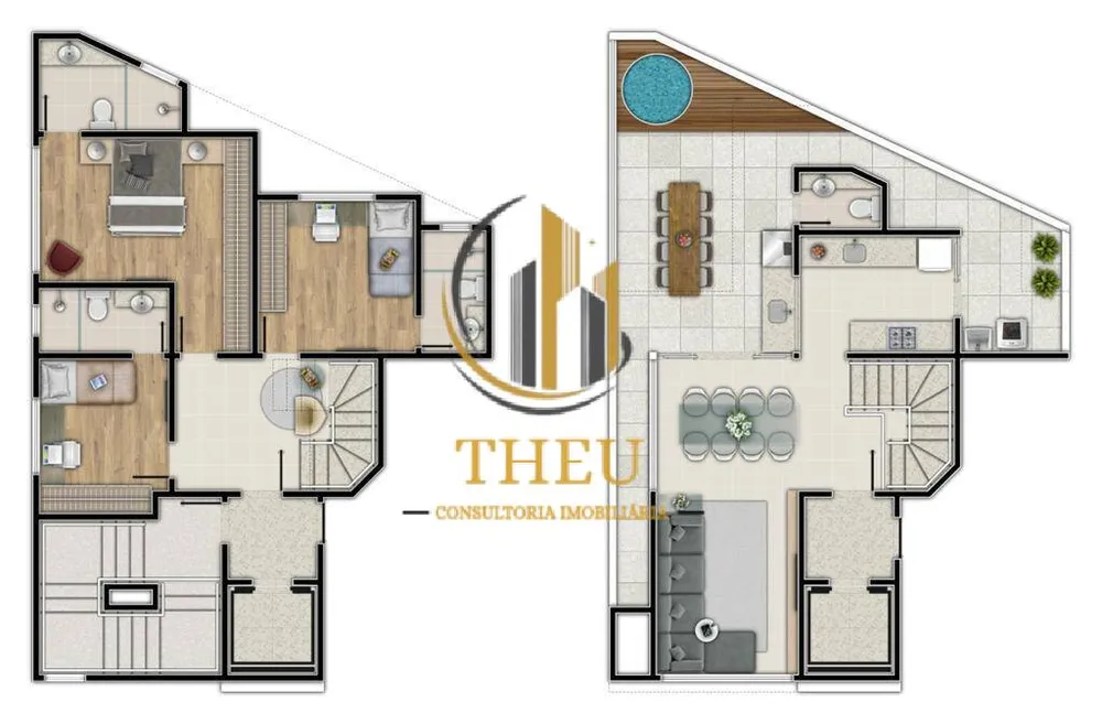 Apartamento, 3 quartos, 82 m² - Foto 2