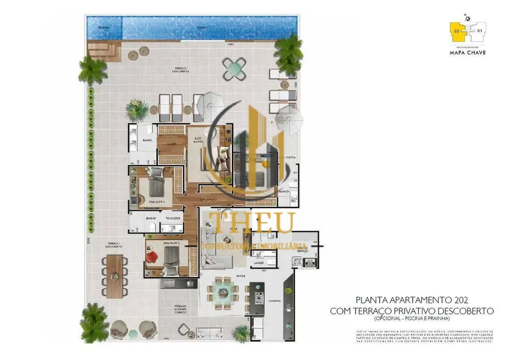 Apartamento, 4 quartos, 152 m² - Foto 3